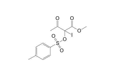 Methyl 2-Iodo-2-tolsyloxy-3-ketobutanoate