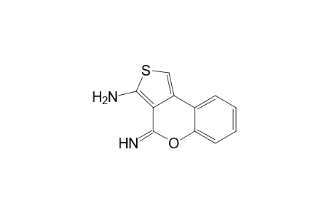3-AMINO-4-IMINO-4H-THIENO-[3,2-C]-[1]-BENZOPYRAN