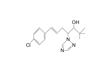 1H-1,2,4-Triazole-1-ethanol, beta-[3-(4-chlorophenyl)-2-propenyl]-alpha-(1,1-dimethylethyl)-