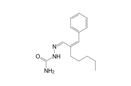 Cinnamaldehyde, alpha-pentyl-, semicarbazone