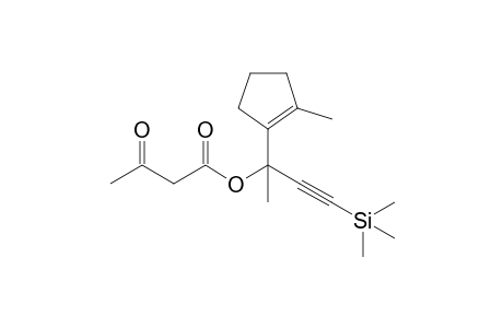 3-(3-Oxobutanoyloxy)-3-(2-methylcyclopenten-1-yl)-1-trimethylsilyl-1-butyne