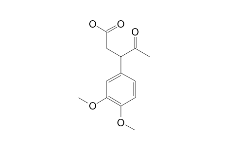 beta-acetyl-3,4-dimethoxyhydrocinnamic acid