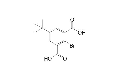 2-Bromanyl-5-tert-butyl-benzene-1,3-dicarboxylic acid