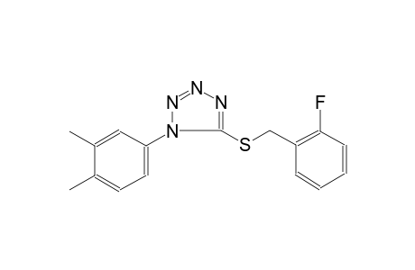 1-(3,4-Dimethyl-phenyl)-5-(2-fluoro-benzylsulfanyl)-1H-tetrazole