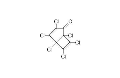Hexachloro-bicyclo(3.2.0)hepta-3,6-dien-2-one