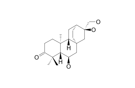 ENT-6-ALPHA,16-ALPHA,17-TRIHYDROXY-ATISAN-3-ONE