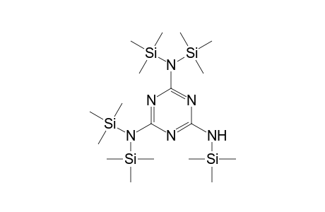 2-N,2-N,4-N,4-N,6-N-pentakis(trimethylsilyl)-1,3,5-triazine-2,4,6-triamine