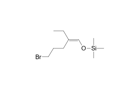 Silane, [(5-bromo-2-ethyl-1-pentenyl)oxy]trimethyl-