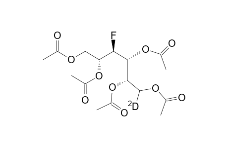 Penta-O-acetyl-4-deoxy-4-fluoro-D-glucitol-1-D1