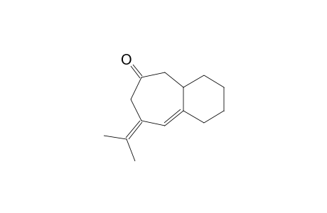 8-Propan-2-ylidene-3,4,4a,5,7,8-hexahydro-1H-benzo[7]annulen-6(2H)-one