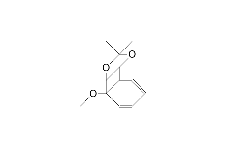 exo-7,8-Isopropylidenedioxy-1-methoxy-bicyclo(4.2.0)octa-2,4-diene