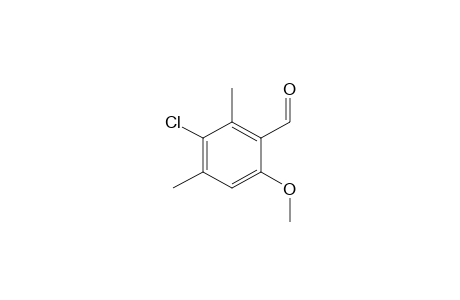 5-chloro-4,6-dimethyl-o-anisaldehyde