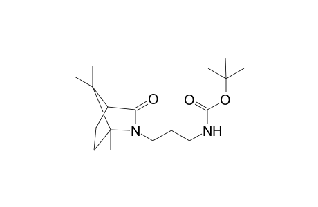 3-{3-(N-tert-Butoxycarbonyl)aminopropyl}-3-aza-4,7,7-trimethylbicyclo[2.2.1]heptan-2-one