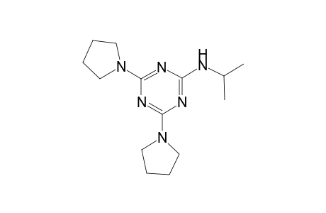 1,3,5-Triazin-2-amine, N-isopropyl-4,6-di(1-pyrrolidinyl)-