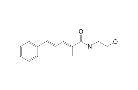 5-Phenyl-2-methyl-N-(2'-hydroxyethyl)-2,4-pentadienamide