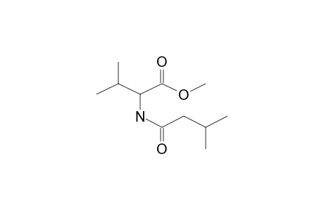 Methyl 3-methyl-2-[(3-methylbutanoyl)amino]butanoate