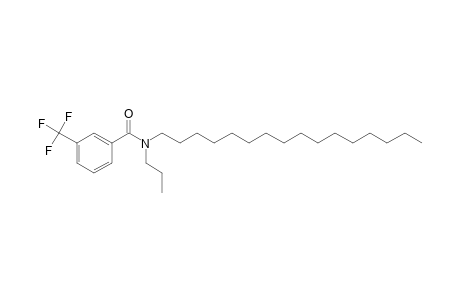 Benzamide, 3-trifluoromethyl-N-propyl-N-hexadecyl-