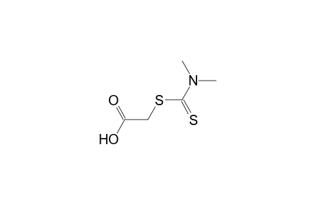 dimethyldithiocarbamic acid, ester with mercaptoacetic acid