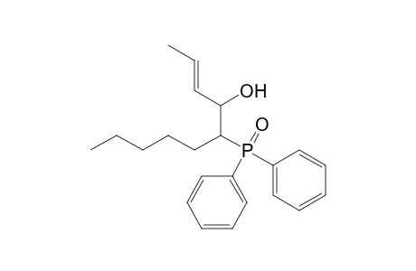 (2RS,5RS,E)-5-(Diphenylphosphinoyl)dec-2-en-4-ol