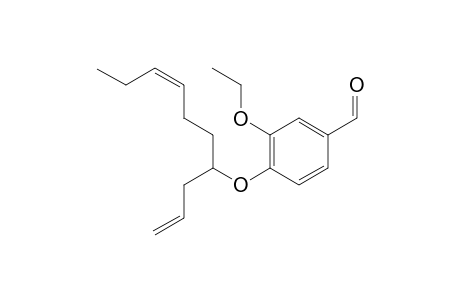 (Z)-4-(deca-1,7-dien-4-yloxy)-3-ethoxybenzaldehyde