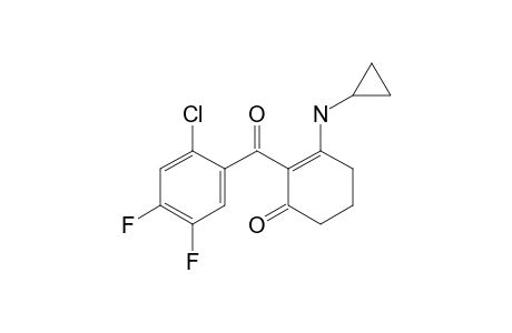 2-(2'-Chloro-4',5'-difluorobenzoyl)-3-(cyclopropylamino)-2-cyclohexen-1-one