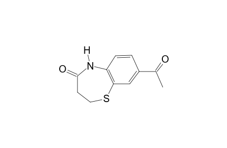 8-acetyl-2,3-dihydro-1,5-benzothiazepin-4(5H)-one