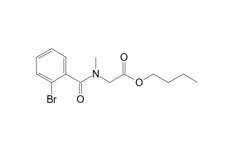 Sarcosine, N-(2-bromobenzoyl)-, butyl ester