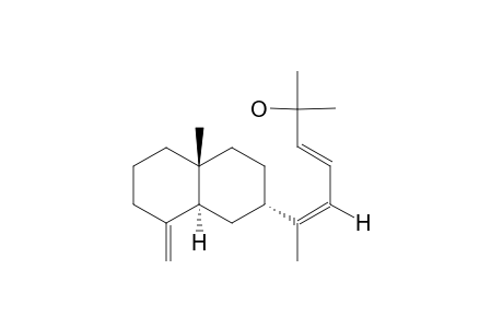 (3E,5Z)-2-METHYL-6-(4A'-METHYL-8'-METHYLENE-TRANS-PERHYDRONAPHTHALEN-2'-YL)-HEPTA-3,5-DIEN-2-OL