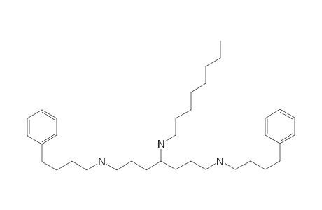 N(4)-Octyl-N(1),N(7)-(4'-phenylbutyl)heptane-1,4,7-triamine - trihydrochloride