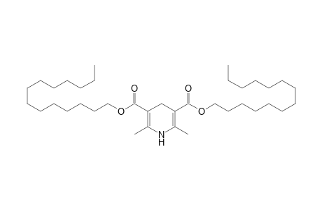 Ditetradecyl 1,4-dihydro-2,6-dimethyl-3,5-pyridinedicarboxylate