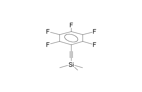 Trimethyl-[2-(2,3,4,5,6-pentafluorophenyl)ethynyl]silane