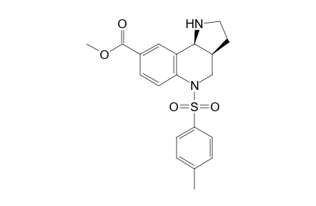 (3aS,9bS)-5-(4-methylphenyl)sulfonyl-1,2,3,3a,4,9b-hexahydropyrrolo[3,2-c]quinoline-8-carboxylic acid methyl ester