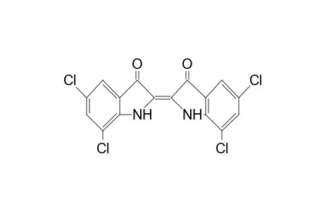 3H-Indol-3-one, 5,7-dichloro-2-(5,7-dichloro-1,3-dihydro-3-oxo-2H-indol-2-ylidene)-1,2-dihydro-