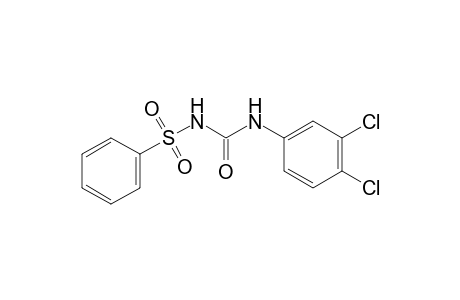 1-(3,4-dichlorophenyl)-3-(phenylsulfonyl)urea