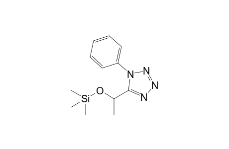 1-Phenyl-5-(1-trimethylsilyloxyethyl)tetrazole