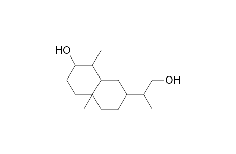 2.alpha.-hydroxy-7.beta.-(2-hydroxy-1-methylethyl)-1.beta.,(4a).beta.-dimethyl-(8a).beta.-decahydronAphthalene