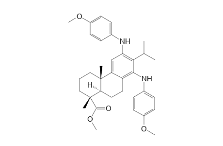 Methyl 12,14-Bis[(4-methoxyphenyl)amino]dehydroabietae