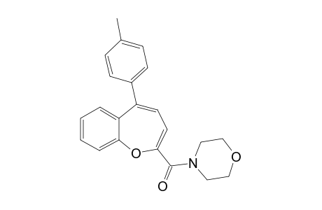 Morpholino(5-(p-tolyl)benzo[b]oxepin-2-yl)methanone