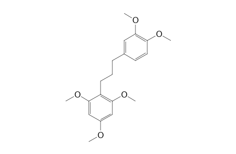 HYPOPHANE;1-(3',4'-DIMETHOXYPHENYL)-3-(2'',4'',6''-TRIMETHOXYPHENYL)-PROPANE