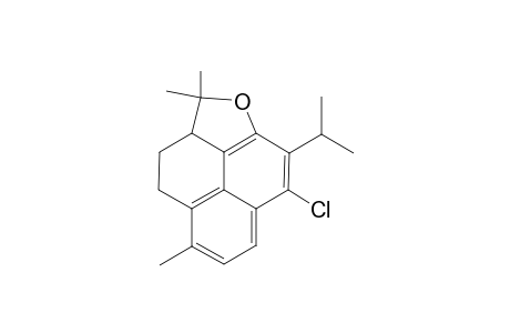 (3-rac)-4,12-Epoxy-14-chloro-3,11-cyclo-4,5-seco-20(10-5)-abeoabieta-5(10),6,8,11,13-pentaene
