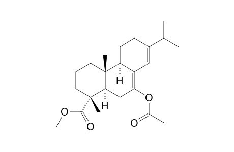 #11;Methyl-(1R-(1-alpha,4A-beta,4B-alpha,10A-alpha))-9-acetoxy-1,2,3,4,4A,4B,5,6,10,10A-decahydro-1,4A-dimethyl-7-(1-methylethyl)-phenanthrene-1-carboxylate