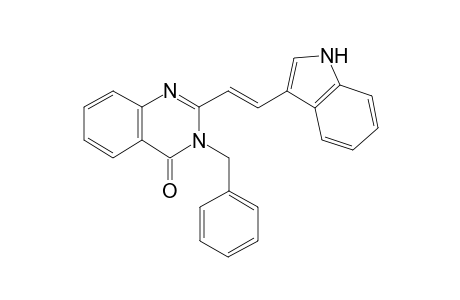 3-benzyl-2-[(E)-2-(1H-indol-3-yl)ethenyl]-4(3H)-quinazolinone