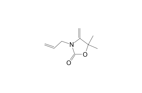 3-Allyl-5,5-dimethyl-4-methylene-oxazolidin-2-one