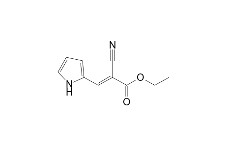 (E)-2-cyano-3-(1H-pyrrol-2-yl)-2-propenoic acid ethyl ester