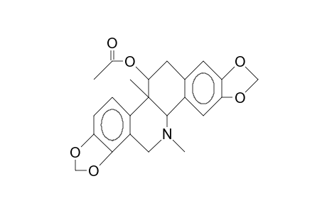 (+)-Corynoline acetate