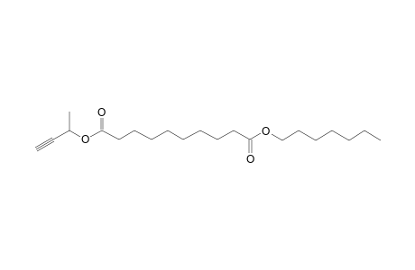 Sebacic acid, but-3-yn-2-yl heptyl ester