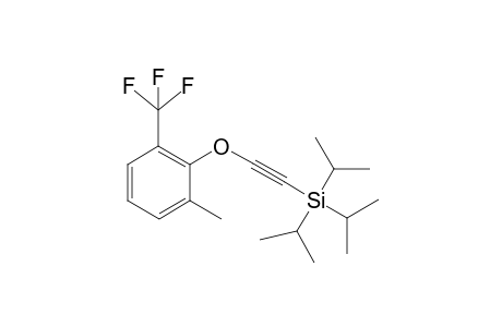 2-Methyl-6-trifluoromethylphenyl triisopropylsilylethynyl ether