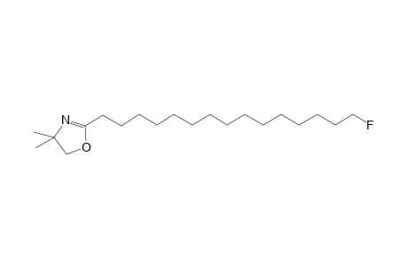 16-Fluoro-hexadecanoic acid, dmox derivative