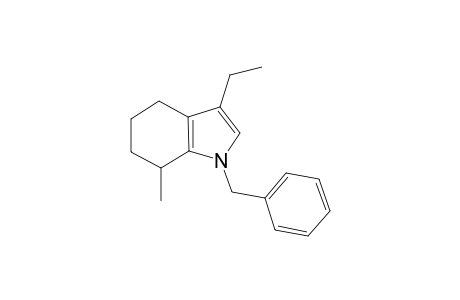 1-Benzyl-3-ethyl-7-methyltetrahydroindole