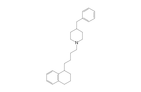 4-(phenylmethyl)-1-[4-(1,2,3,4-tetrahydronaphthalen-1-yl)butyl]piperidine